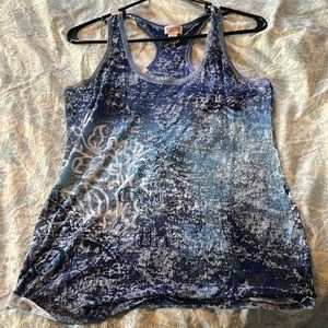 Pretty blue tank top
